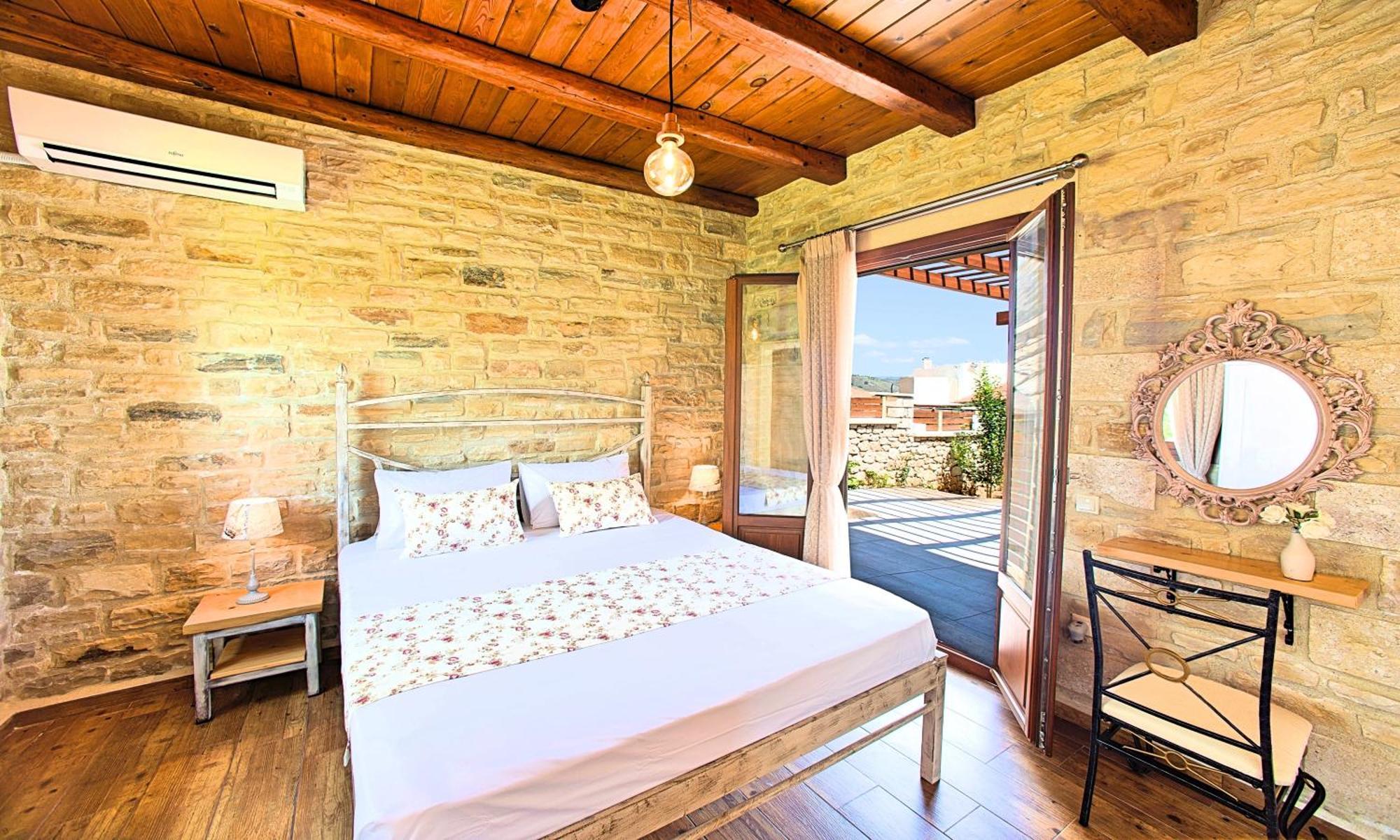Cretan Sunrise Villa Heated Pool Dhimitrouliana Bagian luar foto