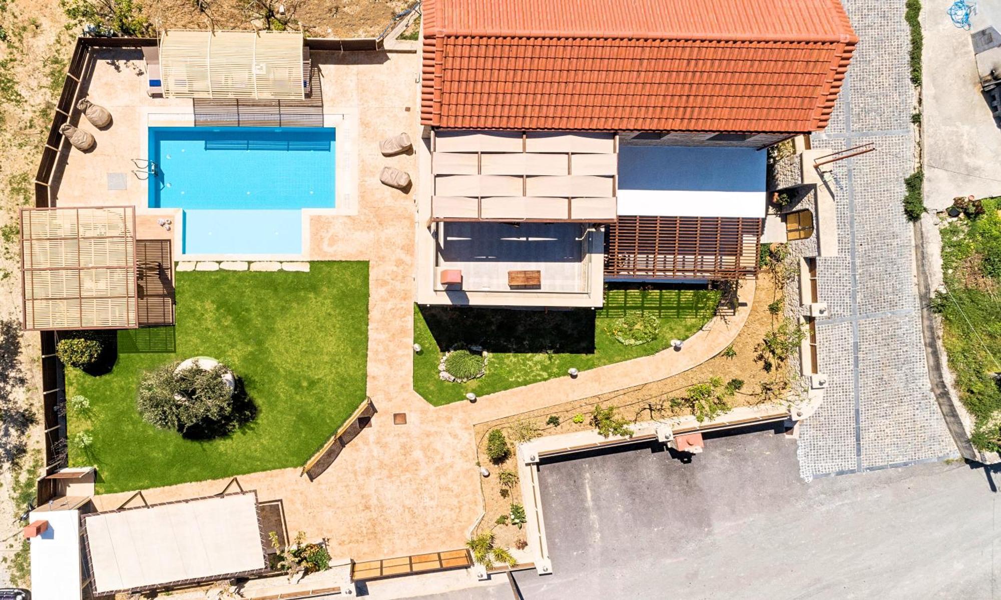 Cretan Sunrise Villa Heated Pool Dhimitrouliana Bagian luar foto