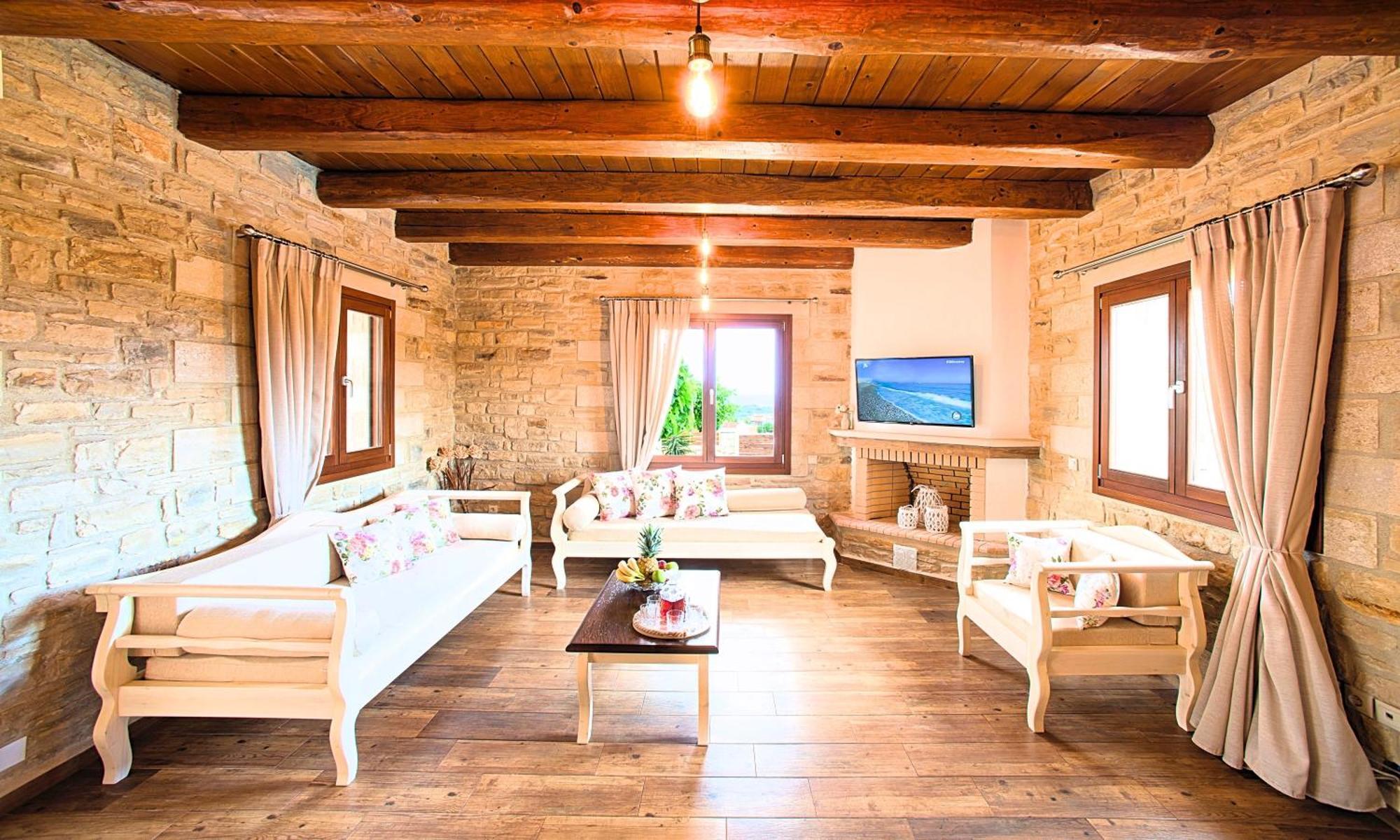 Cretan Sunrise Villa Heated Pool Dhimitrouliana Bagian luar foto