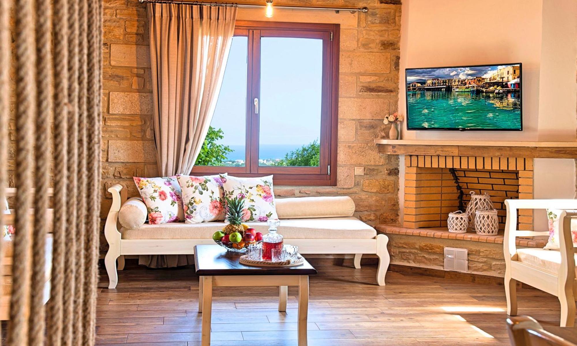 Cretan Sunrise Villa Heated Pool Dhimitrouliana Bagian luar foto