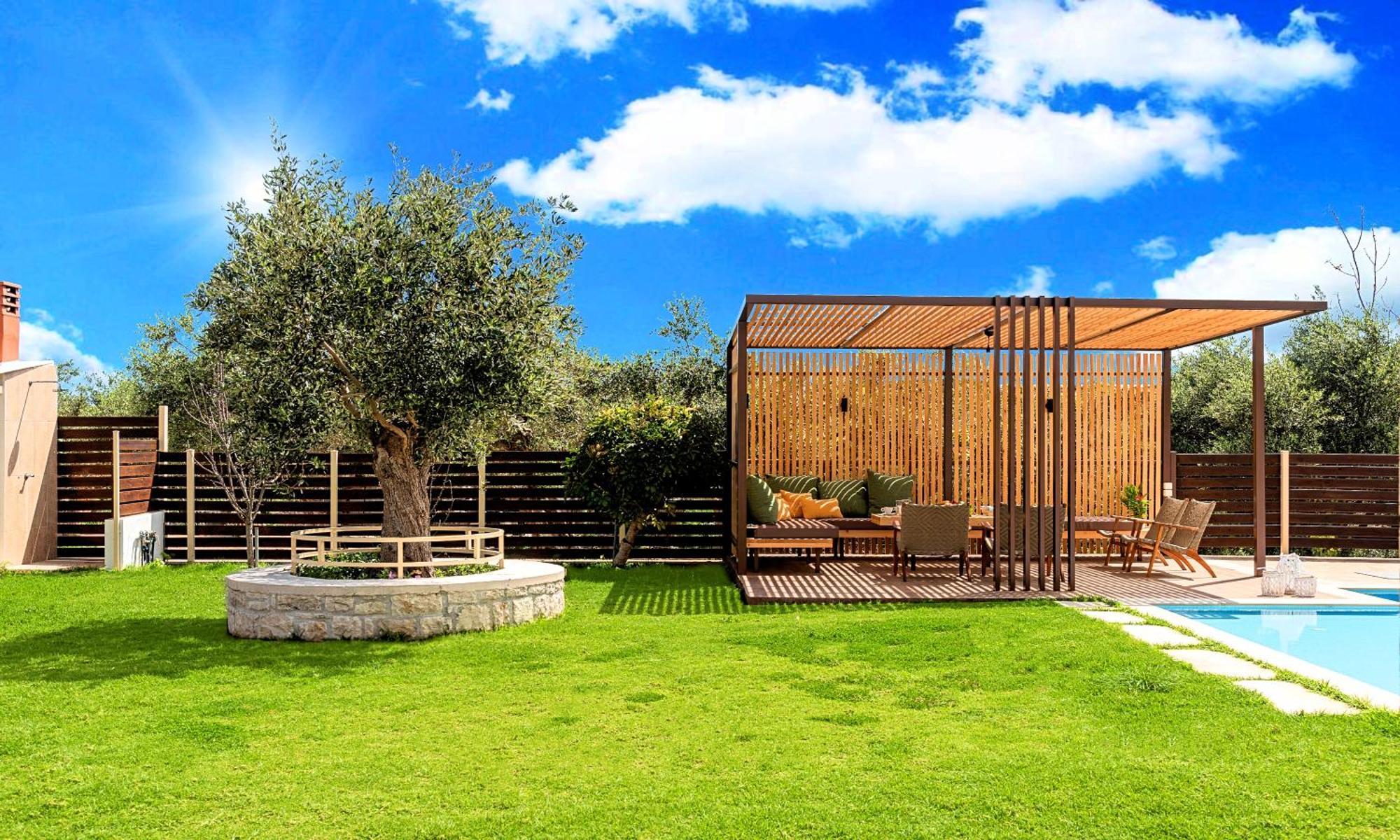 Cretan Sunrise Villa Heated Pool Dhimitrouliana Bagian luar foto